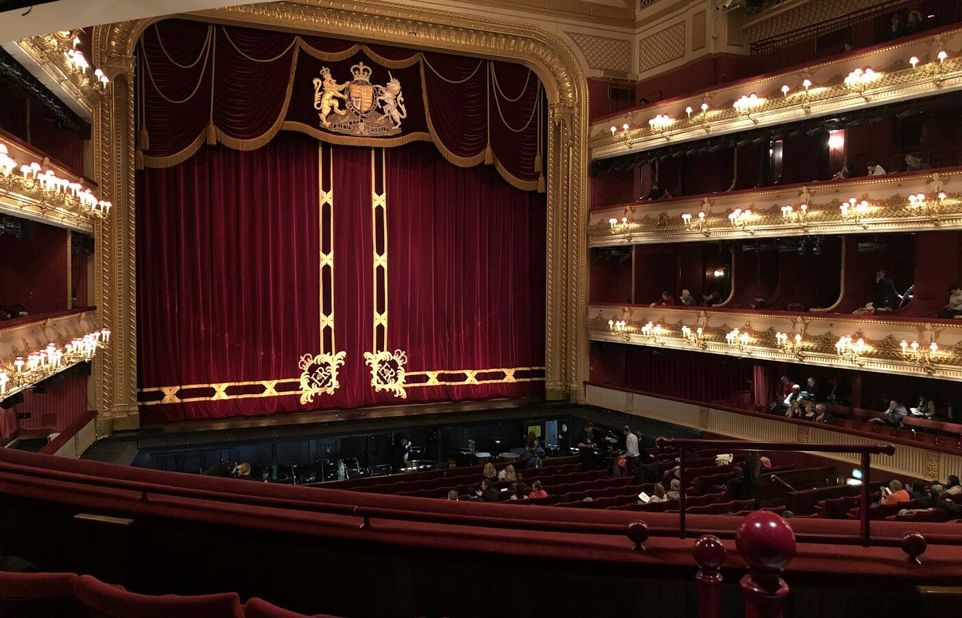 The royal box